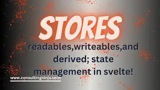 Svelte | stores