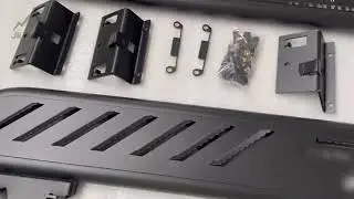 Flat type side steps for Bronco 2021