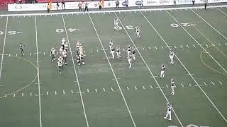 Edmonton Elks RB Kevin Brown runs for 25 yards vs. Montreal Alouettes 8/25/24