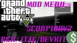 Grand Theft Auto V Mod Menu|Scorpion Menu|RGH/Jtag+Download