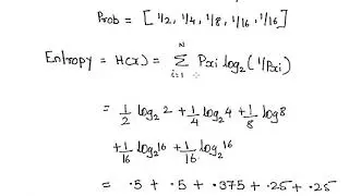 How to Calculate Source Entropy and Information Rate