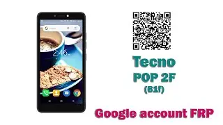 How to Bypass Google account FRP on TECNO B1F (POP 2F)