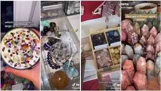 💎 crystal asmr compilation | crystal packing + confetti