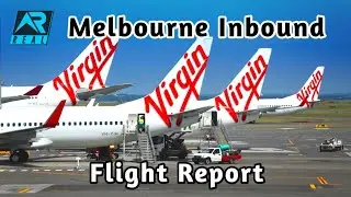 Real Flight Simulator Virgin Australia 767 Inbound to Melbourne