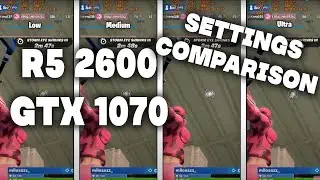 Chapter 3 Season 1 | Fortnite Settings Comparison | Performance mode