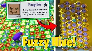 How I Got My Fuzzy Hive in Bee Swarm Simulator!