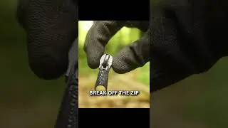 Wilderness Survival Tip - Improvised Fishhook #survival #camping #bushcraft #shorts