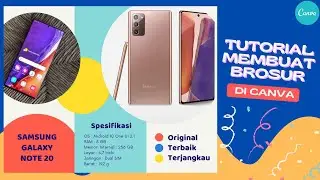 CARA MEMBUAT BROSUR KEREN DI CANVA