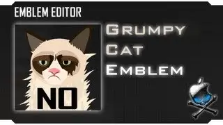 Black Ops 2 - Grumpy Cat [Emblem Tutorial]