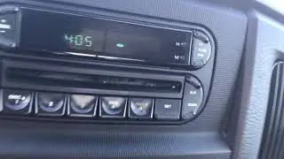 How To Set The Clock On A Factory Radio In A 2005 Ram 1500 Pickup Truck