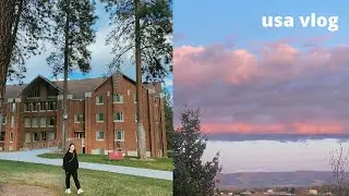 usa vlog | visiting whitman college, spokane, playing games