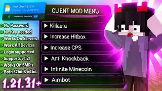 The New *BEST* Hacked Mod Menu Client for 1.21.31+
