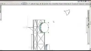 MS Visio automated drawing of microwave Towers