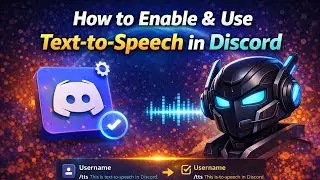 How to Enable & Use Text-to-Speech in Discord - Complete TTS Guide 2024