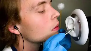 ASMR | DEEP EAR CLEANING EXAM | CLOSE WHISPERING (DOCTOR ROLEPLAY)