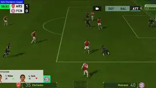 EA FC 24 - Arsenal vs Bayern Munich | UCL 23/24 | Offline Manager mod