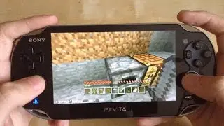 Minecraft Playstation Vita Edition Gameplay