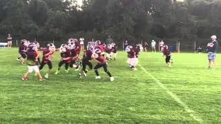 Chase run left