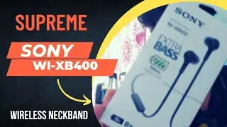 Sony WI-XB400 budget wireless neckband/Bluetooth