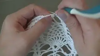 Скатерть простая для начинающих. Часть 15.