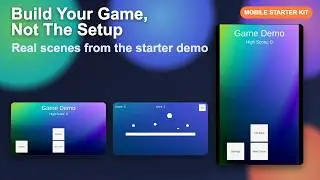 Unity Mobile Starter Kit - Build Your Game Fast! 🚀 | Demo (Unity 6 Template)