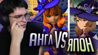 Акс сравнивает АНГЛ VS ЯПОНСКАЯ озвучку ЛИЗЫ / Genshin Impact