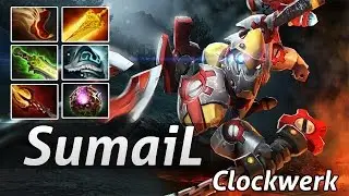 Radiance Clockwerk Mid by SumaiL 7k MMR Gameplay - Dota 2 Epic Moments