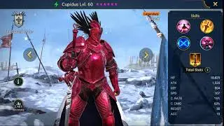 Raid Shadow Legends Hero Showcase Cupidus lv 60