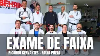 Exame de faixa - Ricardo Cervantes - Faixa preta