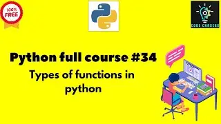 Python full course #34|Types of functions in python|#programming  #python #data #ai #onlineclasses