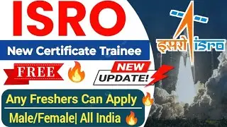ISRO Launch Free Certification Program| Post: 5000+| ISRO Free Cyber Security Certificate Launch|