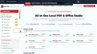 PDFCore Studio — 100% Offline All-in-One PDF Converter & Private Toolkit (v1.2.2)