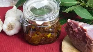 Fondi di Prosciutto Crudo Sott'olio