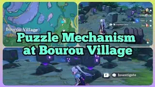 Puzzle Mechanism at Bourou Village - Genshin Impact