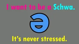 I want to be a Schwa (It's never stressed) Australian Version Schwa Unstressed Vowel Syllables song
