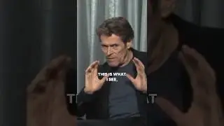 Submitting to the directors vision - Willem Dafoe / Via @bookitstudio