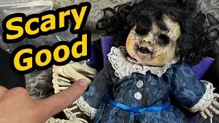 Creepy Doll Found At a Yard Sale Will Sell For Good Money | Thrift With Me
