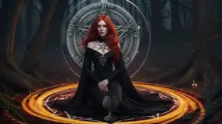 Beautiful Wiccan Priestess - Artvideo
