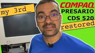 How I saved another COMPAQ Presario CDS 520 from Oblivion! [CDS 520, Pt. 1]
