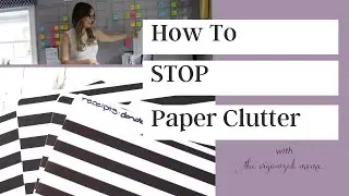 How to Stop Paper Clutter