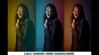 Quick Technique for Portrait Dual Lighting Effect In Photoshop ||Light Toning Effect ||Photoshop cc