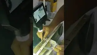 Reparo na TV LG 49UJ6565 imagem azulada, devido a perda de cristal dos leds.