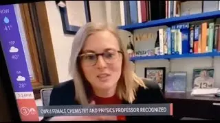 International Day of Women & Girls in Science - Prof. Lydia Kisley interview WKYC, 2/11/2022