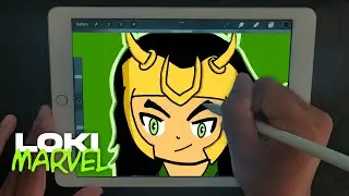 How To Draw a Loki (MARVEL)