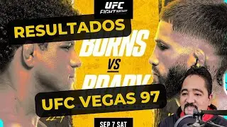 RESULTADOS DEL UFC VEGAS 97 - BURNS VS BRADY