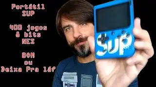Portátil Retro SUP 400 Jogos