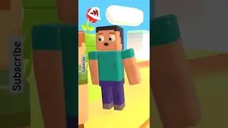 Minecraft 100 days!! #minecraft #animation #viral