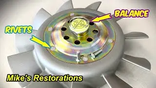 Porsche Alternator Fan**Balance and Riveting Solutions**