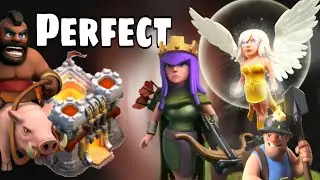 Ataque para CV 11 War [Mineiros + Queen-Walk] | Clash Of Clans