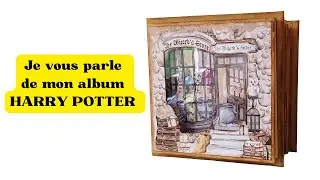 Je vous parle de mon album Harry Potter #scrapbook #scrapbooking #harrypotter #albumpopup
